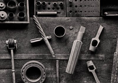 Werkbank auf der Zeche Zollverein